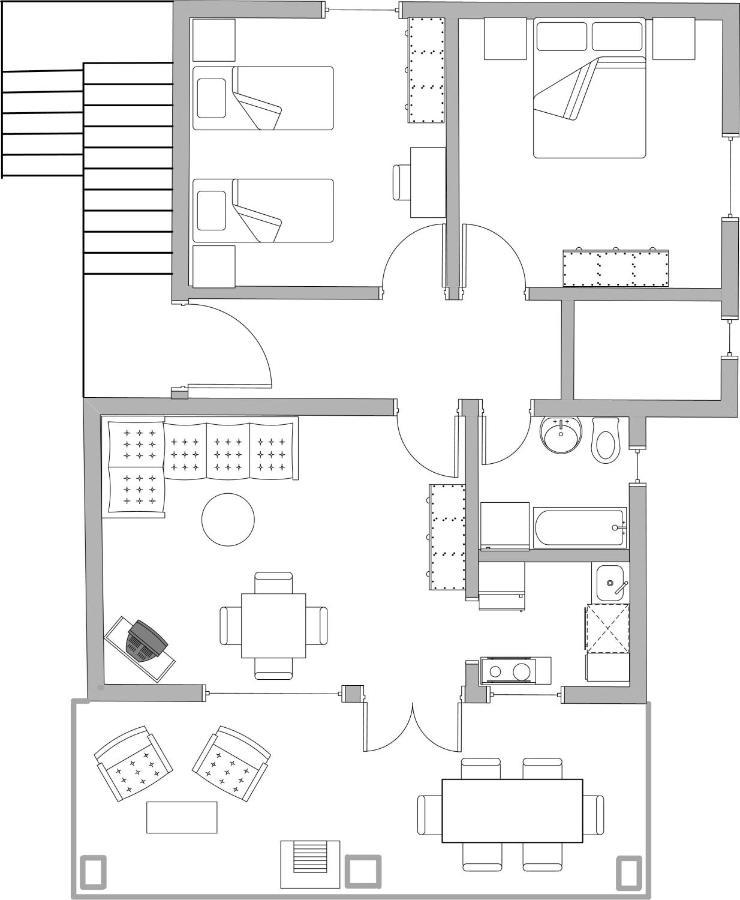 אורביץ Armstrong Apartments - Kornjaca מראה חיצוני תמונה
